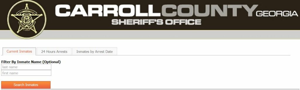 Carroll County Inmate Search